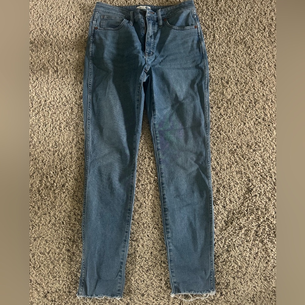 Madewell women’s skinny high rise jeans 29T